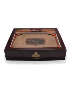 Challah Board & Cover - Leather Decoration