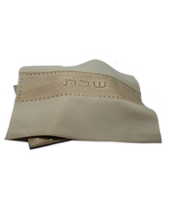Challah Cover - Leather Strip