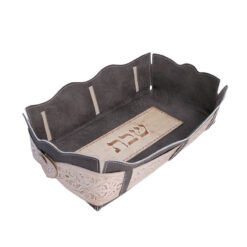 Slices Challah tray