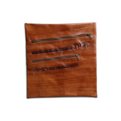 Leather Tallit & Tefillin in one bag - Text