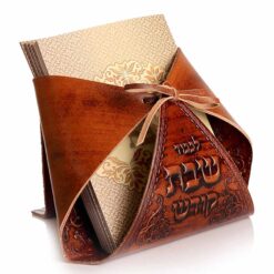 מעמד זמירות - דגם שרוך גוון קוניאק
