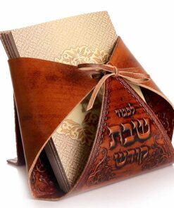 מעמד זמירות - דגם שרוך גוון קוניאק