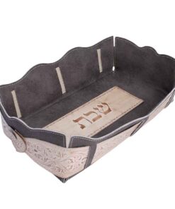 מגש פרוסות חלה - גוון אפור