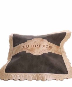 כיסוי לחלות  - דגם וולן גוון אפור