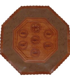 מפית למצות דגם משושה גוון קוניאק