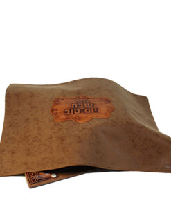 כיסוי לחלות  - דגם עיטור גוון קוניאק