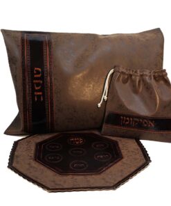 סט ליל הסדר - גוון חום