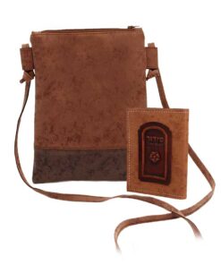 תיק צד + סידור תואם גוון קוניאק