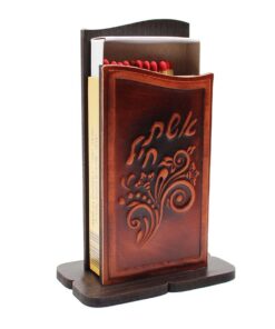 מעמד גפרורים גדולים | דגם אשת חיל גוון קוניאק