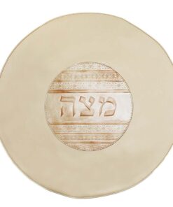 מפית למצות דגם רצועה גוון בז'