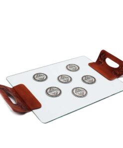 קערת ליל הסדר דגם נופך - גוון קוניאק