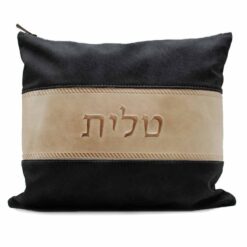 נרתיק לטלית דגם רצועה - גוון שחור